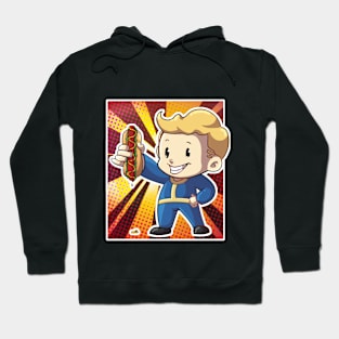 Vault Boy with Hotdog Hoodie